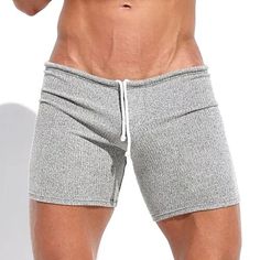 Season:Summer; Fabric:Cotton Blend; Gender:Men's; Style:Athleisure; Elasticity:Micro-elastic; Occasion:Daily,Gym,Yoga; Fit Type:Regular Fit; Function:Sports,Comfort; Waistline:Mid Waist; Pattern:Plain; Design:Drawstring,Elastic Waist; Pants Type:Shorts,Bermuda shorts,Sweat Shorts; Fly Type:Drawstring,Elasticity; Front page:FF; Listing Date:04/18/2024; Pants Length:Short Mens Yoga Shorts Tight Pouch, Cheap Men's Activewear Shorts, Shorts For Men Summer, Sportswear Boxer Briefs With Built-in Shorts For Gym, Style Athleisure, Mens Sweat Shorts, Christian Fitness, Mens Cotton Shorts, 5” Inseam Shorts Men