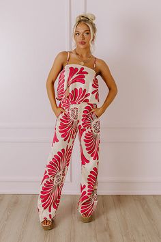 - Indulge yourself in luxe vibes with these sleek and stylish pants! - Material with an abstract print and a satin finish - Built-in shorts style lining - A waistline with an elastic back, a hidden zip fly, and double hook and eye closure - Functional side pockets - A relaxed silhouette that ends in wide hemlines Chic Bold Print Summer Pants, Chic Printed Pink Bottoms, Chic Pink Printed Bottoms, Chic Summer Bottoms With Bold Print, Stylish Pants, Shorts Style, High Waist Pants, Waist Pants, High Waisted Pants