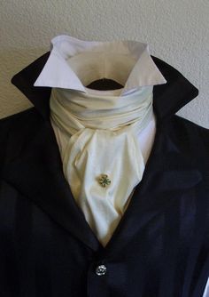 Ascot Ties, 19th Century Fashion, Dupioni Silk, Steampunk Fashion, Drawing Tips