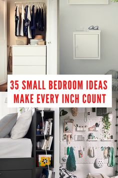 small bedroom ideas to make every inch count