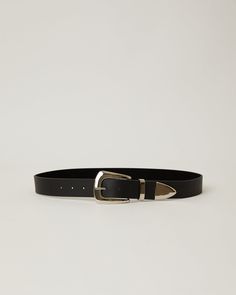 This timeless design is an elevated wardrobe staple. Made with high-end leather and luxurious hardware, this menswear-inspired style will bring a subtle masculine edge to your looks.Details: Hip Belt Adjustment: 9 holes Strap Width: 1.57'' (4 cm) Buckle Height: 2.625'' (6.6675 cm) Genuine Leather with Suede Lining Impo B Low The Belt, Crystal Belt, Hip Belt, Beautiful Belts, Suede Belt, Belt Design, Belt Style, Badass Women, Belt Black