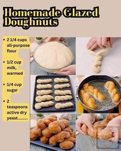 homemade glazed doughnuts recipe with instructions