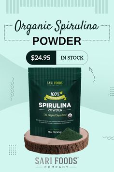 Our organic spirulina powder is harvested from natural soda lakes in a remote area of Korea, free of industry and pollution. It's mainly high in iron; vitamin K; vitamin A; vitamins B1, B2, and B12; and chromium, making it the original, ultimate superfood. If nature were to make a multivitamin, this would be it! Get it today - click to shop. Healthy Diet Tips