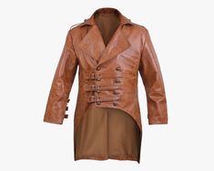 "Military Men Leather Coat for Party Wear 🌟 BUMPER OFFER: ON BUYING ANY ADDITIONAL ITEM, YOU WILL GET 10% CASH BACK ON YOUR OVERALL ORDER 🌟 Our handmade leather coats are made out of finest sheep/cow leather. Our coats are light in weight & durable in use. All our items are made on demand according to your exact measurements which means each and every coat get best fit to your body. FEATURES *Material: Genuine Leather *Color: Black, Brown PERSONALIZATIONS Kindly provide your bare body size: *Neck\" *Shoulder to shoulder\" *Arm hole\" *Chest\" *Vest Length\" *Bicep\" *Sleeves\" *Jacket Length\" *Height" Brown Outerwear For Fall Cosplay, Fitted Leather Steampunk Outerwear, Brown Post-apocalyptic Outerwear For Fall, Brown Steampunk Outerwear For Winter, Steampunk Brown Winter Outerwear, Brown Steampunk Winter Outerwear, Fitted Military Brown Outerwear, Brown Costume Outerwear With Buttons, Brown Fitted Gothic Outerwear