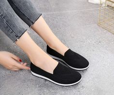 or 4 interest-free installments of $10.00 by  ⓘ Casual Shoes Women Flats, Platform Creepers, Summer Sneakers, Sport Shoes Women, Casual Flat Shoes, Beige Shoes, Breathable Shoes, Casual Loafers, Casual Flats