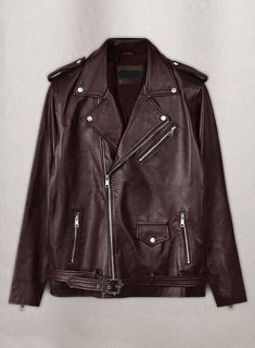 #ad Find ideas and inspiration for CLASSIC STYLISH MEN'S LEATHER JACKET PURE BURGUNDY NAPA MOTORCYCLE BIKER JACKET, Fashion Mens Clothing Burgundy Leather Jacket With Long Sleeves, Burgundy Long-sleeve Leather Jacket, Burgundy Leather Biker Jacket For Fall, Classic Burgundy Leather Jacket For Fall, Celebrities Leather Jacket, Casual Leather Jacket, Best Leather Jackets, Collar Leather Jacket, Burgundy Jacket