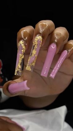 Long Tapered Square Acrylic Nails Pink, Long Freestyle Nails, Long Tapered Square Acrylic Nails, Long Acrylic Nails Square, Baddie Nails Long, Nail Design Glitter, Tapered Square Nails, Long Acrylic Nail Designs, Tapered Square