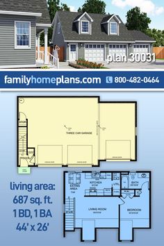 the floor plan for this family home is very large and has two living areas on each side