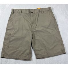 Brand: Carhartt * Loose Fit * Canvas * Utility Size: 42 Color: Tan Material: Cotton Measurements: (Laying Flat) Waist Is 21", Inseam Is 10", Rise Is 14" New Comes From A Smoke Free Home. Feel Free To Ask Questions. Thank You For Looking. Feel Free To Check Out My Other Listings. Carhartt Shorts, Men Carhartt, Work Shorts, Mens Shorts, Loose Fitting, Man Shop, Thank You, Feel Free, Canvas