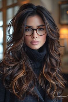 Long Hairstyles For Women Over 50 Thick Hair, Brunette Balayage Hair Summer 2024, Dark Summer Hair, Brown Extensions, Caring Person, Brown Hair Looks, Brunette Hair With Highlights, Brown Hair Balayage