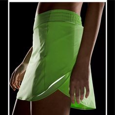 Lululemon High Rise Hotty Hot Skirt/Skort-Nwt-Scream Green Light-Please See Pics For Specs & Reviews. Pairs Perfectly With The Tail Active Top Listed In My Closet(Not Included). Check Out My Closet For Tons Of Other Lulu And Athleta Items!! Bundle And Save On Shipping. Price Firm!! Offers Will Be Ignored Trades Rude Comments Will Not Be Tolerated Green Athleisure Skort For Workout, Green Athleisure Workout Skort, Sporty Green Skort For Workout, Green Mini Skirt For Sports, Sporty Green Skirt For Sports, Green Athleisure Skirt For Spring, Athleisure Green Skirt For Spring, Athleisure Green Spring Skirt, Green Tennis Skort In Athleisure Style