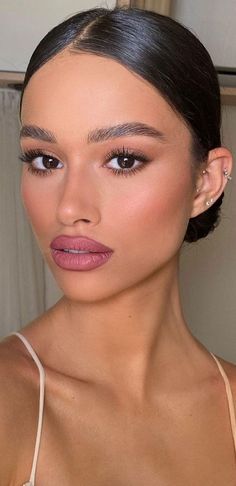 Fall Makeup Looks: The Most Gorgeous Inspirations Autumn! Makeup Cantik, Mekap Mata, Light Makeup Looks, Soft Makeup Looks, Prom Makeup Looks, Bridal Makeup Natural, Formal Makeup, Soft Glam Makeup