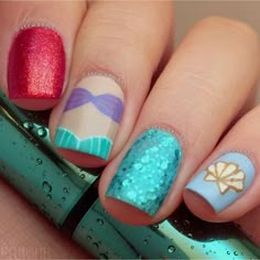 Kids Nail Designs, New Nail Art, Girls Nails