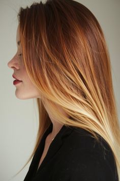 72+ Beautiful Strawberry Blonde Hair Ideas Strawberry Blonde Ombre, Dark Strawberry Blonde, Balayage Ideas, Blonde Updo, Straight Hairstyle, Vintage Curls, Strawberry Blonde Hair Color, Blonde Ponytail, Color Balayage