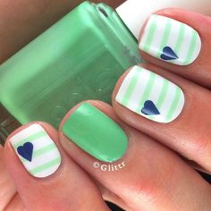 Instagram media glittr #nail #nails #nailart Pretty Nail Designs, Nails And Toes, Gel Nail Design, Nails And Makeup, Gel Nail Designs, Nail It, Cute Nail Designs, Fancy Nails, Creative Nails