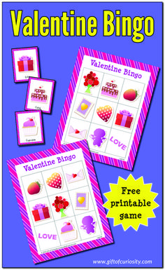 valentine's day printable game for kids to play