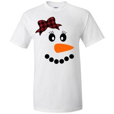 This Snowman With Buffalo Plaid Bow Tee is perfect for this holiday season and beyond. This festive design is a fun way to celebrate the winter season. With both youth and adult shirts available this is a super cute choice to pair with a pair of buffalo p Bow Graphic, Plaid Bow, Festive Design, Adulting Shirts, Buffalo Plaid, Winter Season, The Winter, Buffalo, Graphic Tee