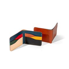 Bi-Fold Wallet SE – Mifland : A Design Company Bifold Multicolor Card Holder For Daily Use, Multicolor Bifold Card Holder, Everyday Multicolor Bifold Wallet, Multicolor Leather Bifold Wallet, Retro Bifold Wallets With Coin Pocket, Multicolor Bifold Card Holder With Card Slots, Retro Bifold Wallet For Everyday Use, Multicolor Bifold Wallet For Everyday Use, Multicolor Bifold Wallet With Interior Card Slots