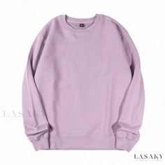 Lasaky - Refreshing Relaxation Top in Gentle Breeze Green Purple Monochromatic, Baggy Sweatshirt, Clothes Gift, Knit Patterns, Printed Sweatshirts, Long Sleeve Sweater, Reno, Sleeve Styles, Pullover Hoodie