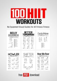 the 100 hit workouts manual is shown