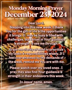 an image of a prayer for the new year