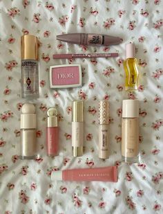 Rare Beauty Aesthetic, Popular Makeup Products, Make Up Cosmetics, Beauty Dior, Popular Makeup, Makeup Drawer, Coquette Girl, Floral Aesthetic, Pretty Skin Care