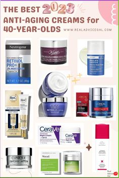 As we age, our skin experiences a range of transformations, such as reduced collagen production and increased fine lines and wrinkles. However, using the best anti-aging cream, you can effectively reduce the visibility of these indications and maintain a youthful and radiant complexion. See our picks of the top 10 anti-aging creams suitable for people in their 40s. Regular Skin Care Routine, Tighten Facial Skin, Best Anti Aging Creams, Wrinkle Repair, Proper Skin Care, Forehead Wrinkles, Best Skin Care Routine, Aging Cream, Deep Wrinkles