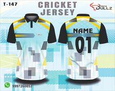 the cricket jersey is designed to look like it has been worn by an official team