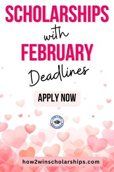 College Scholarships with February Deadlines Scholarships For College 2024, July Scholarships 2024, January Scholarships, Scholarships For College Sophomores, Scholarships For College 2023-2024, February Scholarships, Scholarships For College 2024-2025, Graduate Scholarships, College Help