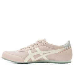 Onitsuka Tiger Track Trainer 'Pink White' 1183C136-250 Styling Onitsuka Tiger, Pink Onitsuka Tiger, Onitsuka Tigers, Tiger Shoes, Highest Heels, Slay Queen, Wishlist 2024, Virtual Wardrobe, Limited Edition Sneakers