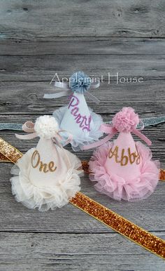 first birthday hatBirthday Party Hat Birthday Girl Cricut First Birthday, Birthday Girl Hat, Birthday Girl Crown, Hat Birthday Party, First Birthday Hat, Crown Hair Clip, First Birthday Hats, Kids Hair Clips, Crown Baby