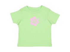 Hibiscus Flower Baby Tee Lime green t-shirt with Hawaiian tropical floral graphic in baby pink Available in sizes small, medium, and large Measurements (in inches): Small- Width: 16 Length: 19.5 Medium- Width: 18 Length: 23 Large- Width: 19 Length: 25 Care Instructions: * Do not dry clean * Wash and dry inside out * Hang dry (preferred) or machine dry on a delicate setting * Use cold water * Use mild detergent * Do not bleach Light Green Cotton Short Sleeve Top, Light Green Short Sleeve Cotton Top, Green Pre-shrunk Tops For Spring, Green Short Sleeve Top With Hibiscus Print, Pink Cotton Tops With Hibiscus Print, Pink Hibiscus Print Short Sleeve Top, Pink Short Sleeve Top With Hibiscus Print, Spring Hibiscus Print Short Sleeve T-shirt, Pink Hibiscus Print Crew Neck Tops