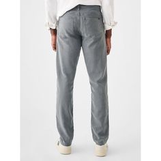 Your favorite pair of jeans just got a lot more comfy Relaxed Fit Pre-washed Cotton Pants, City Sleek 5 Pocket 7/8 Pant, Medium Wash Five-pocket Pants For Workwear, Spring Five-pocket Rigid Denim Pants, Five-pocket Rigid Denim Pants, Pocket Pants, Pants