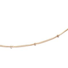 14-Karat Gold-Filled Chain & Finishes Handmade with ♡ in Chicago, IL Non-Tarnish Hypoallergenic 14” Chain Delicate Gold Jewelry With Curb Chain, Delicate Satellite Chain Necklace, Dainty Curb Chain Necklace, Stacked Necklaces, Gold Bead Necklace, Gold Filled Chain, Chicago Il, Gold Beads, Gold Filled