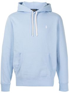 Sky blue cotton-blend fleece-lined hoodie from POLO RALPH LAUREN featuring drawstring hood, long sleeves, front patch pocket and ribbed detailing. Choose Positively: This Conscious product contains cotton from a brand that is committed to improving cotton farming practices globally through the Better Cotton Initiative.. Ralph Lauren Fleece, Gentleman Aesthetic, Trendy Fashion Outfits, Ralph Lauren Outfits, Blue Hoodie, Ralph Lauren Sweater, Fleece Hoodie, Blue Man, Sky Blue