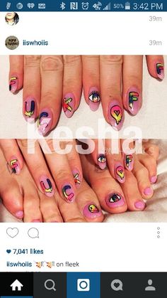 nails Kesha, Manicure, Instagram Post, Nails, Instagram Posts, On Instagram, Beauty, Instagram