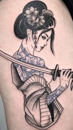 Frida Tattoo, Japanese Tattoo Women, Underarm Tattoo, Umbrella Tattoo, Geisha Tattoo Design, Gothic Tattoos, Pin Up Girl Tattoo, Japanese Flower Tattoo, Girl Face Tattoo