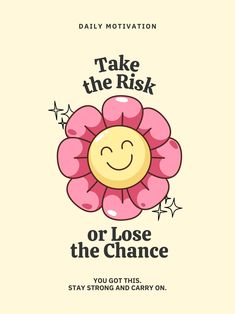 Take the Risk or Lose the Change Digital Print. Remind yourself that your life is in your control. Use this in your mirror as your morning affirmation to bring gratitude back into your life. Take The Risk, Motivational Quote Posters, Sharpie Art, Morning Affirmations, Reflective Surfaces, Stay Motivated, Daily Motivational Quotes, Motivational Posters, Beautiful Soul