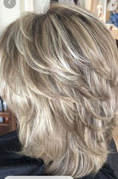 Blonde Layered Hair, Hairstyles For Medium Length Hair Easy, Hairstyles Braided, Birthday Flower, Blending Gray Hair, Penteado Cabelo Curto