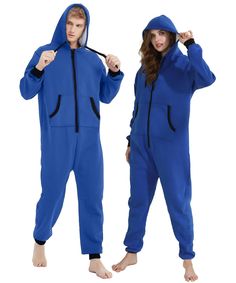 PRICES MAY VARY. ✅Warm & Comfy: 100% premium rocker fleece fabric, super soft and cozy, not too hot. ✅Classic design: footless long sleeve onesie with white lining and drawstring hood, stylish and keeps the wind out and the warmth in. The wrists and ankles are ribbed knit cuffs to fit the skin and keep the heat in. The half-zip closure is easy to put on and take off, which most people like and seek. 2 large, deep front kangaroo pockets can be inserted at will and store cell phones, keys, etc. ✅M Super Soft Cozy Long Sleeve Onesie, Cozy Super Soft Long Sleeve Onesie, Cozy Long Sleeve Super Soft Onesie, Cozy Super Soft Onesie For Winter, Cozy Super Soft Winter Onesie, Hooded Fleece Sleepwear For Loungewear, Hooded Fleece Sleepwear, Cozy Winter Onesie For Sleep, Casual Winter Onesie For Sleep