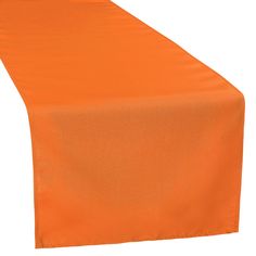 Polyester Table Runner - Burnt Orange Burnt Orange Palette, 120 Round Tablecloth, Orange Palette, Chair Bands, Chair Sash, Flower Panels, Glam Party, Burlap Table Runners, Event Table