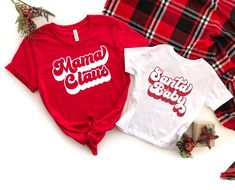 Mommy and Me Christmas Shirts Matching Mommy and Me Christmas | Etsy Cousins Shirts, Cookie Baking Crew, Matching Christmas Shirts, Christmas Party Shirts, Christmas Matching, Daughter Christmas, Family Shirts Matching, Group Shirts, Family Christmas Pajamas