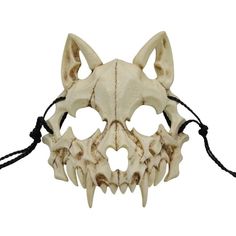 Demon Samurai, Dragon God, Wolf Skull, Tiger Mask, Wolf Mask, Unique Masks, Wolf Canvas, Horror Masks, Half Face Mask