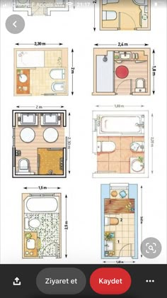 the floor plan for a small apartment