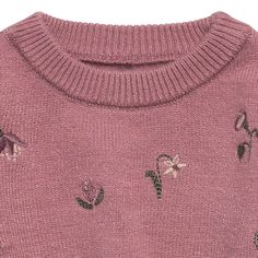 Our embroidered baby sweater is the perfect addition to your little one’s fall or winter wardrobe! Crafted from super soft viscose sweater knit, this sweater offers all-day comfort and quality for your little fashionista. The comfort-stretch ribbing at the neckline, cuffs, and hem ensures a snug yet flexible fit, allowing your child to play and explore with ease. With its thick and cozy feel, this sweater is perfect for cooler days, providing warmth and comfort wherever your little one goes. Easy to layer over outfits, it's a must-have addition to your baby's closet. Our essentials have been independently certified with STANDARD 100 by OEKO-TEX® so that you don’t have to worry about harmful substances in your little one’s wardrobe. Pack includes one sweater. | Modern Moments™ by Gerber Bab Embroidered Baby Sweater, Baby Closet, Gerber Baby, Floral Sweater, Baby Sweater, Embroidered Sweater, Floral Color, Baby Sweaters, Sweater Knit