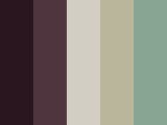 the color palette is dark brown, green and gray with some white on it's side