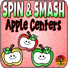 spin and smash apple centers for kids