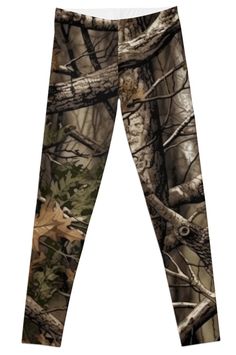 Super stretchy and durable polyester full-length leggings. Vibrant high-quality sublimation print across the front and back. Size range XXS-XL. We all love this pattern :-) Real Tree, All Love, Hunting Fishing, Camouflage, Sublimation Printing, Camo, Hunting, Full Length, Fishing