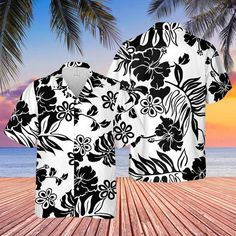 Made in Hawaii Super Soft Rayon Big Hibiscus Dress Aloha Shirt Gift For Your Girlfriend Boyfriend Gift For Love Gift For Friend Best Valentine Hibiscus Dress, Hawaii Tshirt, Valentines Presents, All Over Print Shirt, Create Shirts, Gifts For Your Girlfriend, Aloha Shirt, Big And Tall, Personalized Shirts