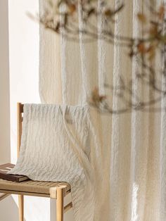 Create a tranquil haven with the Herbie Crepe Sheer Curtain. Its raised ridges and organic feel offer a tactile charm, while soft light filters through for the perfect ambiance. 🌸 Simple yet stunning.